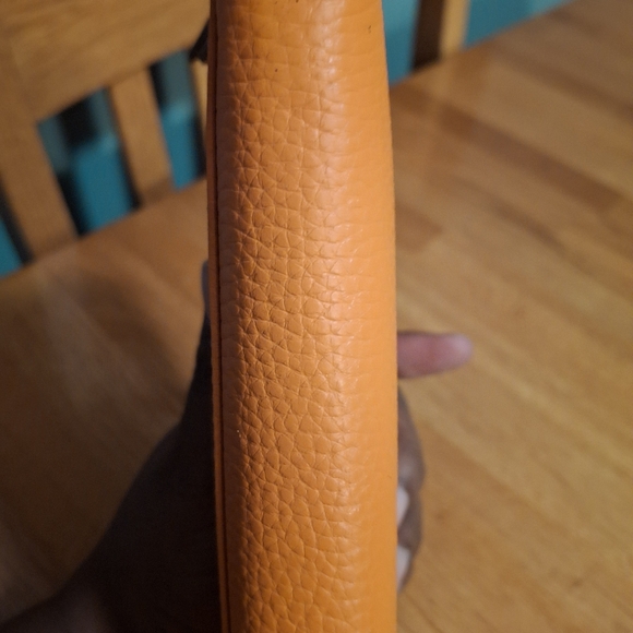 Dooney & Bourke Pebble Grain Large Zip Around Wristlet - Picture 5 of 16